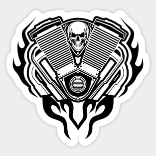 Biker Sticker
